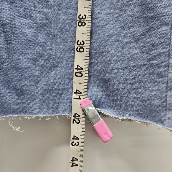 Bebe Y2k Drawstring Lounge Pants Denim Accents Wide Leg Flare Blue Size Large - Picture 12 of 16